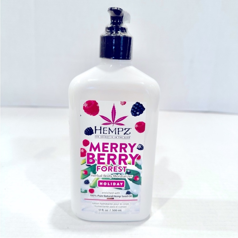 Hempz Merry Berry Forest Herbal Body Moisturizer - White